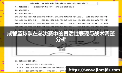 成都篮球队在总决赛中的灵活性表现与战术调整分析